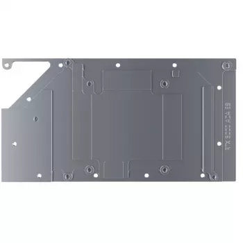 Alphacool 13725 Blok wodny CPU z płytą montażową - miedź niklowana, akrylowa góra, G1/4 inch, Intel LGA 115x/1200/1700/2011/2066, AMD AM4