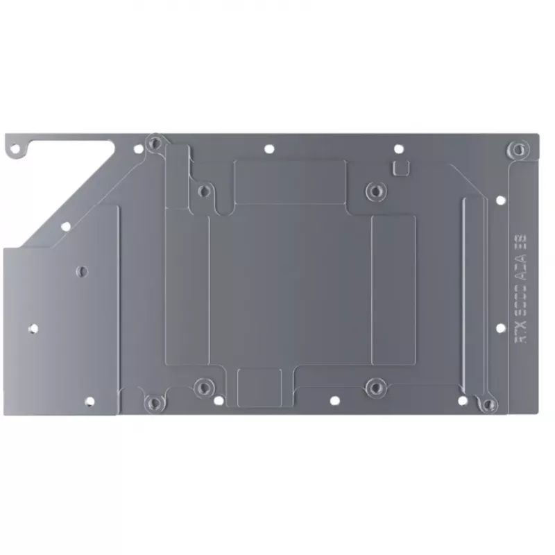 Alphacool 13725 Blok wodny CPU z płytą montażową - miedź niklowana, akrylowa góra, G1/4 inch, Intel LGA 115x/1200/1700/2011/2066, AMD AM4