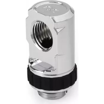 Alphacool Apex Grip 90° obrotowy adapter AG/IG G1/4 chrom (14888)