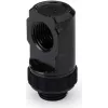 Alphacool Apex Grip 90° obrotowy adapter G1/4 męski na żeński – głęboka czerń 14807