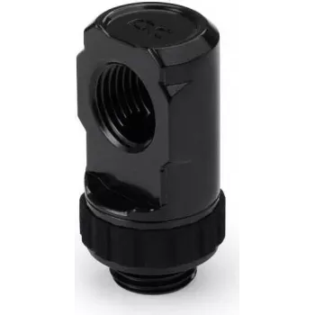 Alphacool Apex Grip 90° obrotowy adapter G1/4 męski na żeński – głęboka czerń 14807
