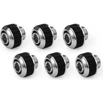 Alphacool Apex Grip złączka kompresyjna 13/10mm G1/4 chrom - 6 sztuk 14921