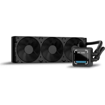 Alphacool Core 2 LT 360mm CPU AiO chłodzenie cieczą - w pełni miedziany radiator, 3 wentylatory PWM 120mm, niklowana płyta chłodząca, kompatybilne z LGA 1700/AM5, bez RGB 14622
