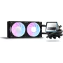 Alphacool Core 2 XT 240mm CPU AiO chłodzenie cieczą - w pełni miedziany radiator, wentylatory ARGB, kompatybilne z Intel i AMD (14710)