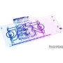 Alphacool Eisblock XPX blok wodny CPU backplate - wsparcie montażu Intel LGA 1700/1200/115x/2011/2066, stal, czarny 11961