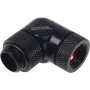 Alphacool HF 90° obrotowy adapter G1/4 męski na G1/4 żeński - Deep Black 17057