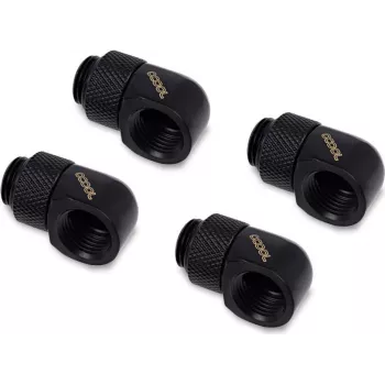 Alphacool HF G1/4 na 13mm (1/2 cala) złączka kablowa, mosiądz, głęboka czerń, 4-pak (17615)
