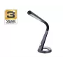 Alto BL1063B Czarna lampka biurkowa LED z dotykowym ściemniaczem i portem USB