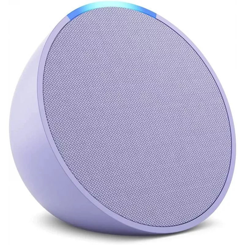 Amazon Echo Pop Smart Speaker z Alexą, Lawendowy Rozkwit