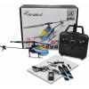 Amewi AFX4 XP Zdalnie Sterowany Helikopter RTF 2.4GHz 6-Kanałowy z 6-osiowym Żyroskopem, Bezszczotkowym Silnikiem Głównym, Utrzymaniem Wysokości, LiPo 7.4V 700mAh, Niebiesko/Czarny
