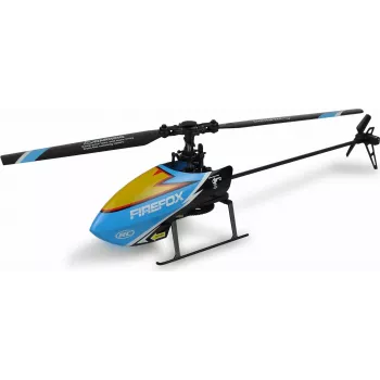 Amewi AFX4 XP Zdalnie Sterowany Helikopter RTF 2.4GHz 6-Kanałowy z 6-osiowym Żyroskopem, Bezszczotkowym Silnikiem Głównym, Utrzymaniem Wysokości, LiPo 7.4V 700mAh, Niebiesko/Czarny