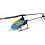 Amewi AFX4 XP Zdalnie Sterowany Helikopter RTF 2.4GHz 6-Kanałowy z 6-osiowym Żyroskopem, Bezszczotkowym Silnikiem Głównym, Utrzymaniem Wysokości, LiPo 7.4V 700mAh, Niebiesko/Czarny