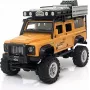 AMEWI D90X28 Metalowy Crawler RC 4WD w skali 1:28 Żółty