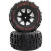 AMEWI Hyper Go 1:14 Truggy Kompletny Zestaw Kół (2 szt., Czarny) 012-14300E1