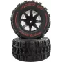 AMEWI Hyper Go 1:14 Truggy Kompletny Zestaw Kół (2 szt., Czarny) 012-14300E1