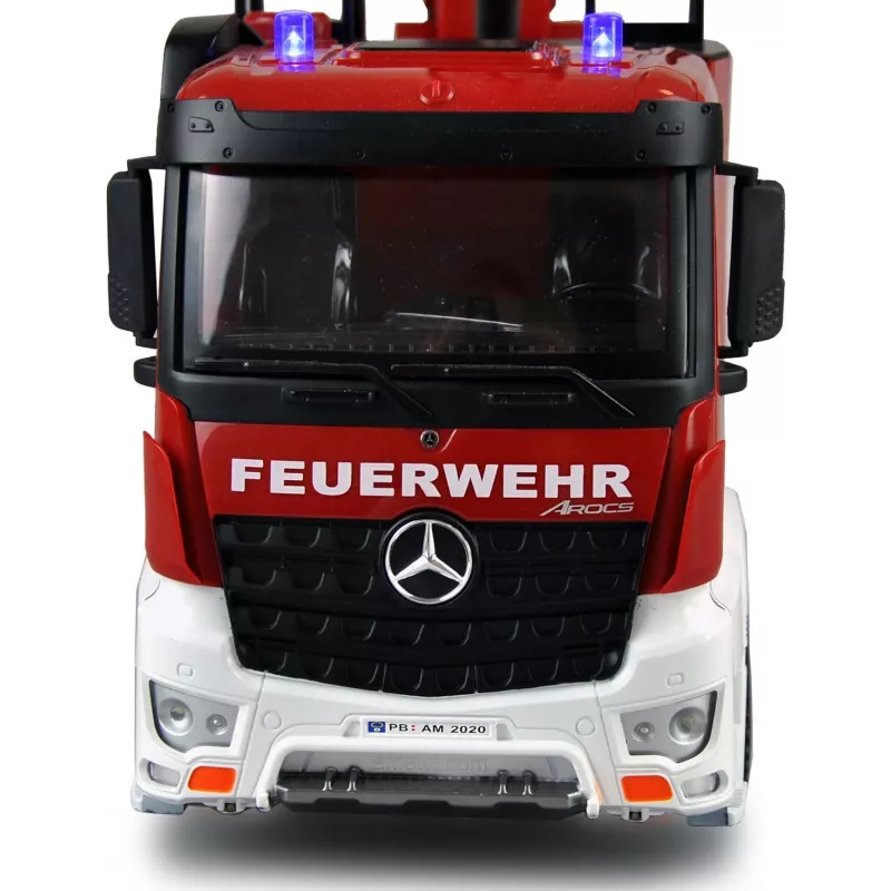 Amewi Mercedes-Benz wóz strażacki z drabiną mechaniczną 1:18 RTR 2.4GHz z armatką wodną