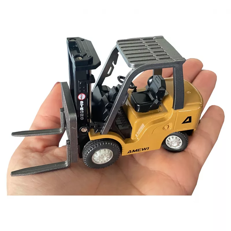 Amewi Mini Forklift z Przyczepą, 8-Kanałowy 1:64 RTR 6+
