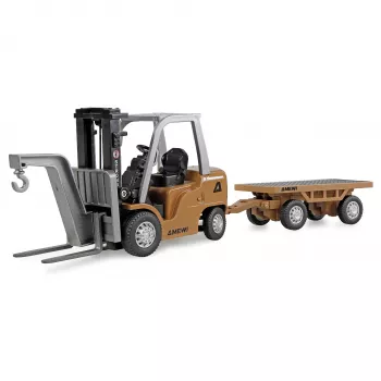 Amewi Mini Forklift z Przyczepą, 8-Kanałowy 1:64 RTR 6+