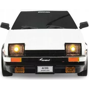 Amewi RC Samochód AE86 Sprinter Wyścigowy 1:18 RTR Biały