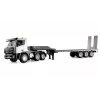 AMEWI RC Ciągnik budowlany z niskopodwoziową przyczepą 1:24 RTR