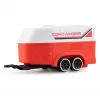 AMEWI RC Pickup Die Cast z Przyczepą dla Koni 1:64 RTR Czerwony (22681)