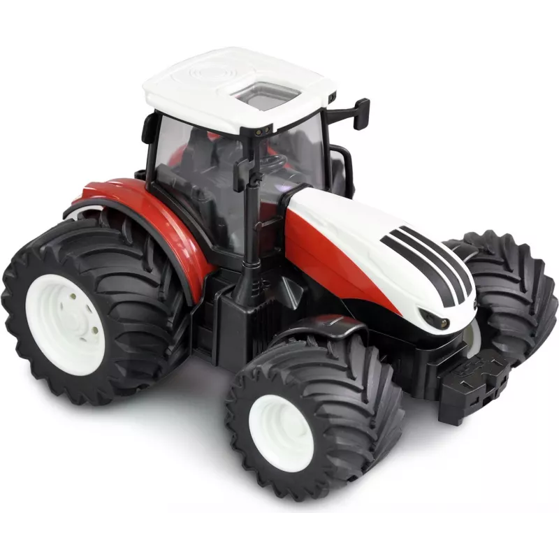 AMEWI Zdalnie sterowany traktor z przyczepą do przewozu zwierząt 1:24 4WD 2,4GHz (22601)