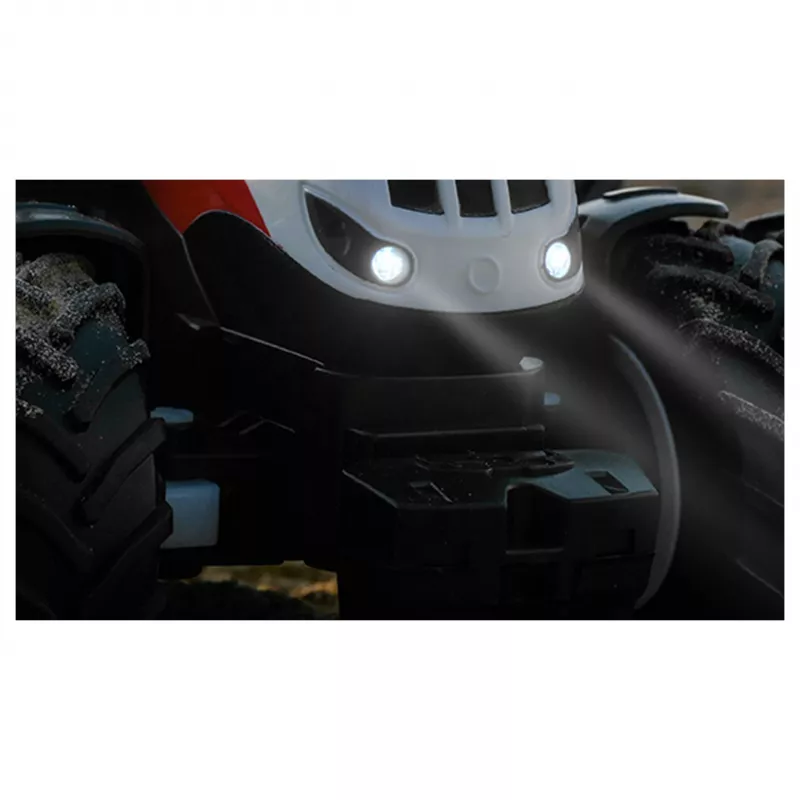 AMEWI Zdalnie sterowany traktor z przyczepą do przewozu zwierząt 1:24 4WD 2,4GHz (22601)