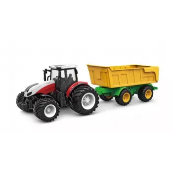 AMEWI Zdalnie sterowany traktor z uchwytem przechylnym 1:24 2,4GHz 6-kanałowy Li-Ion 500mAh