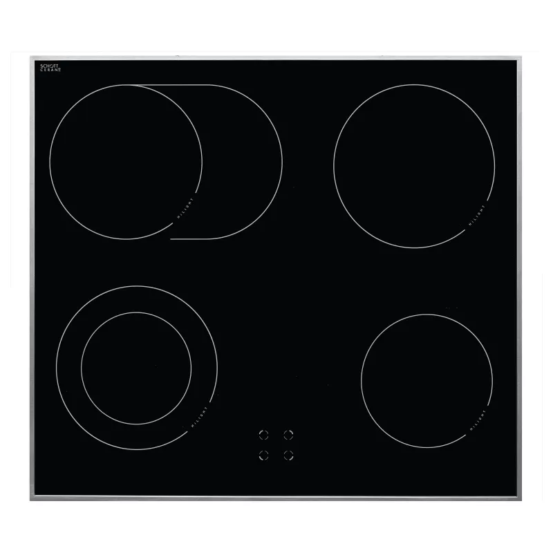 Zestaw do zabudowy Amica EHC12713E z płytą ceramiczną, 65 litrów, 8 funkcji, klasa energetyczna A, stal nierdzewna