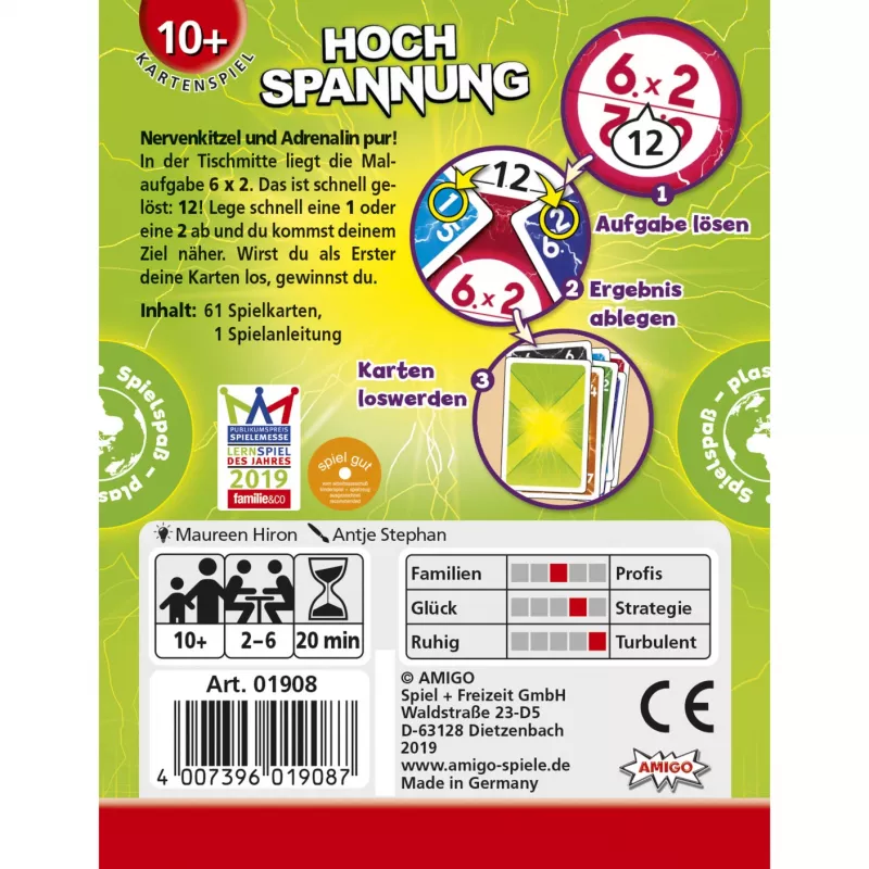 AMIGO Hochspannung gra karciana