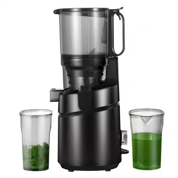 AMZCHEF SJ-036-BK Wolnoobrotowa Sokowirówka (Czarny)