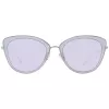 ANA HICKMANN HI3053-53T02 Okulary przeciwsłoneczne damskie Butterfly Złoty/Brąz 53mm
