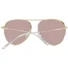 ANA HICKMANN HI3083-5804A Okulary przeciwsłoneczne damskie Kwadratowe Havana Acetat Gradient Brązowe Soczewki 58mm