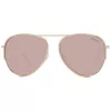 ANA HICKMANN HI3083-5804A Okulary przeciwsłoneczne damskie Kwadratowe Havana Acetat Gradient Brązowe Soczewki 58mm