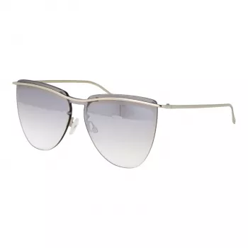ANA HICKMANN HI3085-13203A Okulary przeciwsłoneczne damskie motylkowe - oprawka brązowa Havana z acetatu, soczewki gradientowe brązowe poliwęglanowe, ochrona UV400