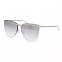 ANA HICKMANN HI3085-13203A Okulary przeciwsłoneczne damskie motylkowe - oprawka brązowa Havana z acetatu, soczewki gradientowe brązowe poliwęglanowe, ochrona UV400