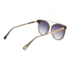 ANA HICKMANN HI9080-62T03 Damskie okulary przeciwsłoneczne motylkowe Brązowa oprawka z octanu soczewki gradientowe brązowe 62mm