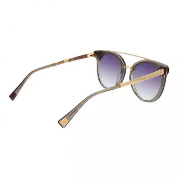 ANA HICKMANN HI9080-62T03 Damskie okulary przeciwsłoneczne motylkowe Brązowa oprawka z octanu soczewki gradientowe brązowe 62mm