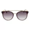 ANA HICKMANN HI9080-62T03 Damskie okulary przeciwsłoneczne motylkowe Brązowa oprawka z octanu soczewki gradientowe brązowe 62mm