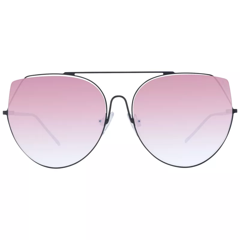 ANA HICKMANN Women HI3068-5809A Okulary przeciwsłoneczne - Brązowa oprawka Havana z acetatu, gradientowe brązowe soczewki poliwęglanowe, ochrona UV400, 58/18/145 mm