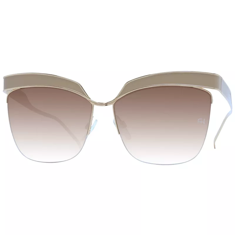 ANA HICKMANN Damskie okulary przeciwsłoneczne Butterfly Cat Eye AH3179-6204A Havana Żółw Gradacyjny Brąz 62mm