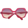 ANA HICKMANN Damskie okulary przeciwsłoneczne Butterfly Cat-Eye HI9143-50T01 Brown Havana