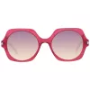 ANA HICKMANN Damskie okulary przeciwsłoneczne Butterfly Cat-Eye HI9143-50T01 Brown Havana