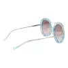 ANA HICKMANN Damskie okulary przeciwsłoneczne motylkowe AH3166-56E01 Havana Brown Gradient 56 mm