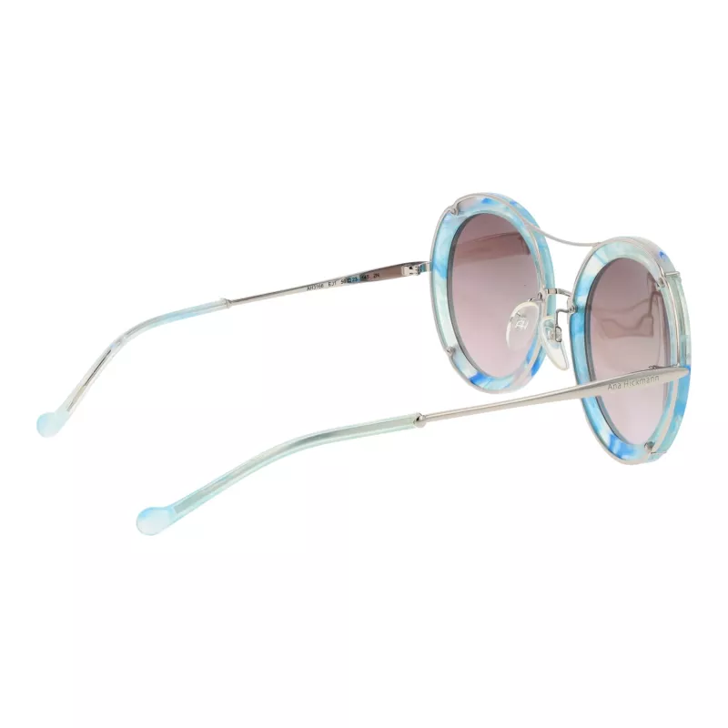 ANA HICKMANN Damskie okulary przeciwsłoneczne motylkowe AH3166-56E01 Havana Brown Gradient 56 mm