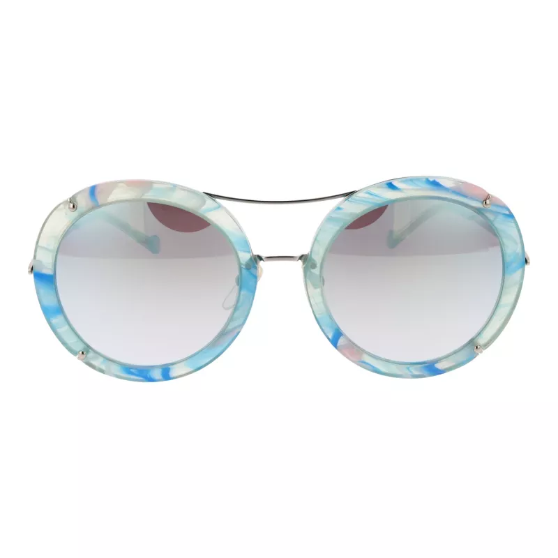 ANA HICKMANN Damskie okulary przeciwsłoneczne motylkowe AH3166-56E01 Havana Brown Gradient 56 mm