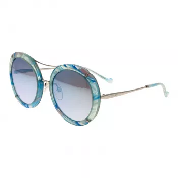 ANA HICKMANN Damskie okulary przeciwsłoneczne motylkowe AH3166-56E01 Havana Brown Gradient 56 mm
