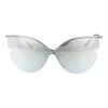 ANA HICKMANN Damskie okulary przeciwsłoneczne motylkowe AH3173-14003B Havana/Brąz 53mm