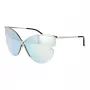 ANA HICKMANN Damskie okulary przeciwsłoneczne motylkowe AH3173-14003B Havana/Brąz 53mm