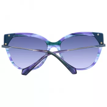 ANA HICKMANN Damskie okulary przeciwsłoneczne Butterfly AH9339-56P04 Havana Brown Gradient 56mm